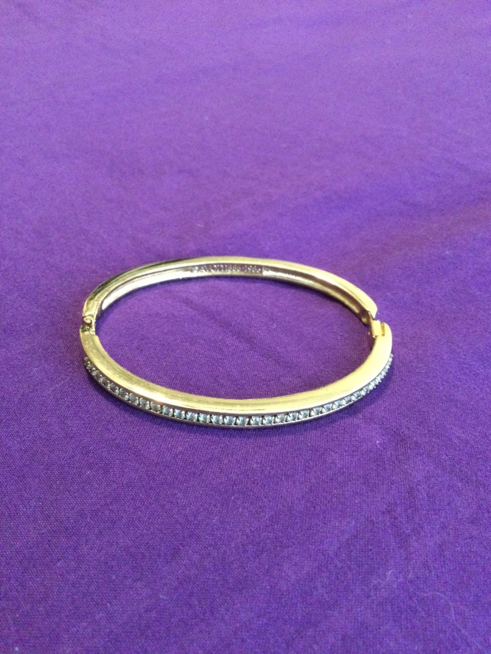 AVON VINTAGE CENTENIAL 1886-1986 ANNIVERSARY RHINESTONE BRACELET